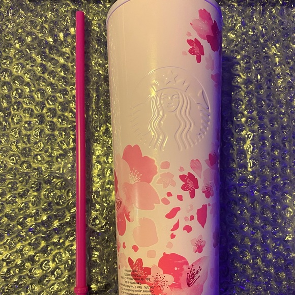 🌸STARBUCKS STAINLESS STEEL MEXICO PINK BLOSSOM 2022🌸
